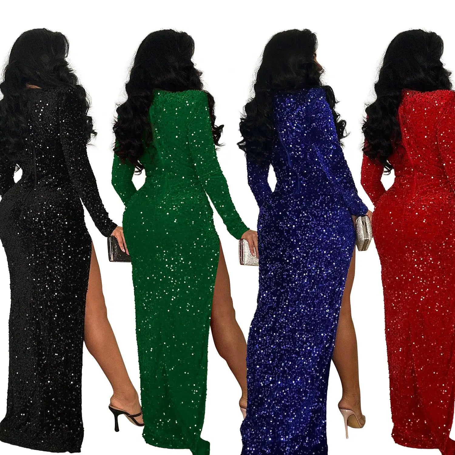 Stylish Split Maxi Dress