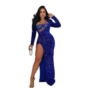 Stylish Split Maxi Dress
